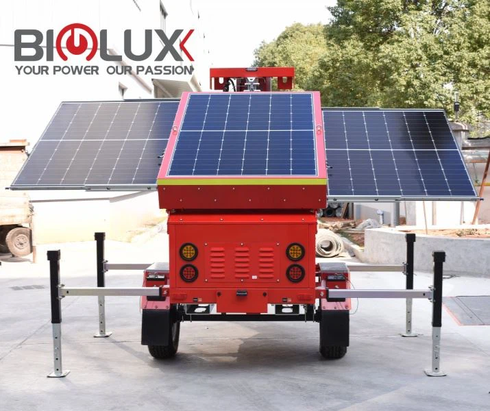 সোলার সিকিউরিটি ক্যামেরা সহ BIGLUX সোলার সিস্টেম সোলার প্যানেল