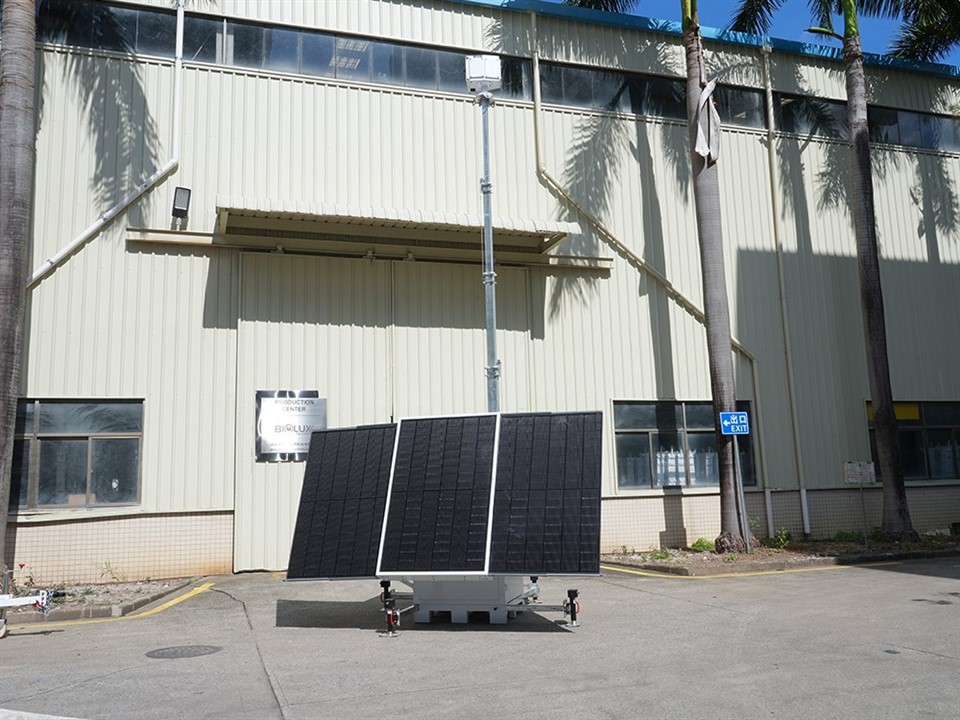 HiCUBE Solar CCTV Tower For High-Power Equipment price
