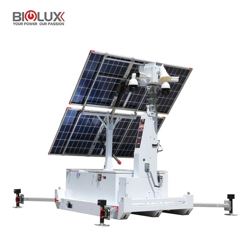 HiSKID Mobile CCTV Tower With Fuel Cell suppliers