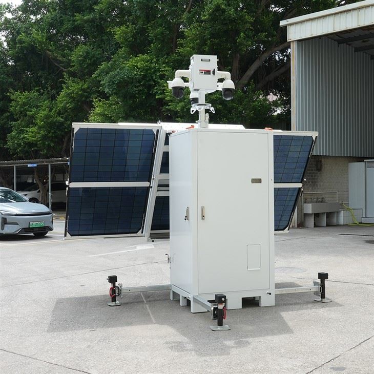 Solar HiCUBE Solutions Off-grid CCTV Surveillance Tower suppliers